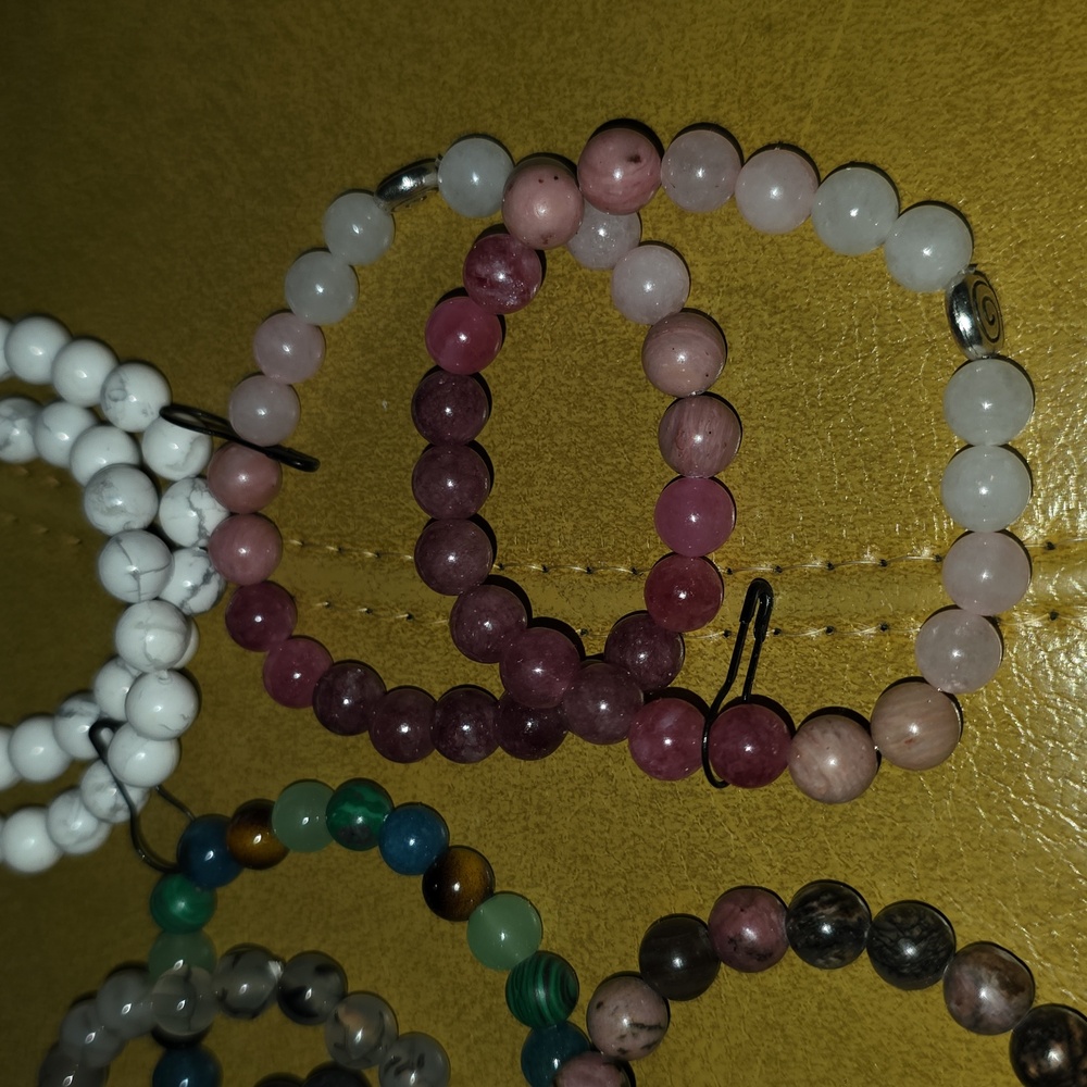 Multicolor Beaded Bracelet Set - Picture 2 of 4